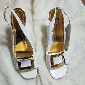 Franco Sarto slingback wedges